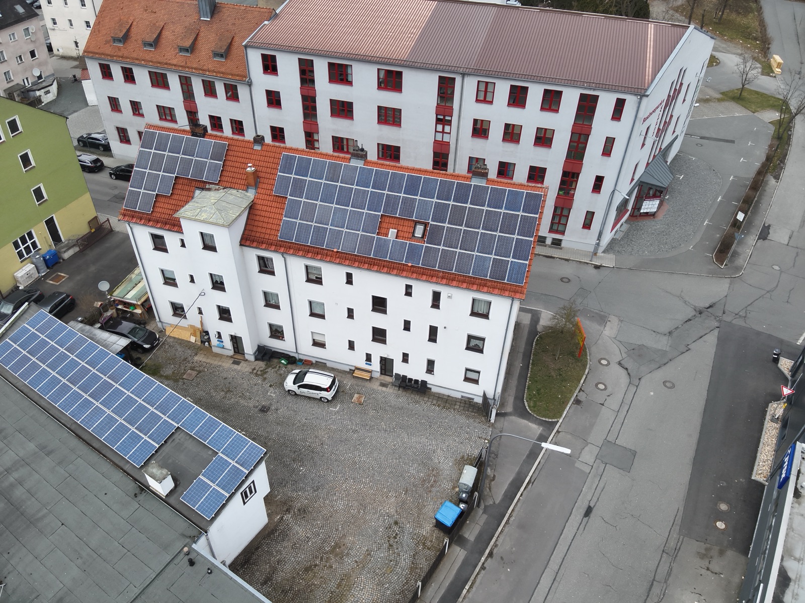 Drohnenaufnahme – Quartiersansicht