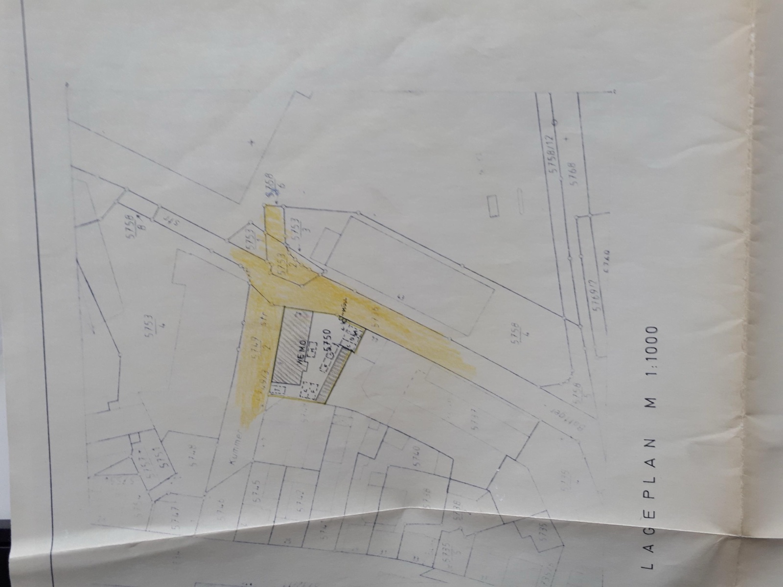 Lageplan Böttgerstraße im Quartier