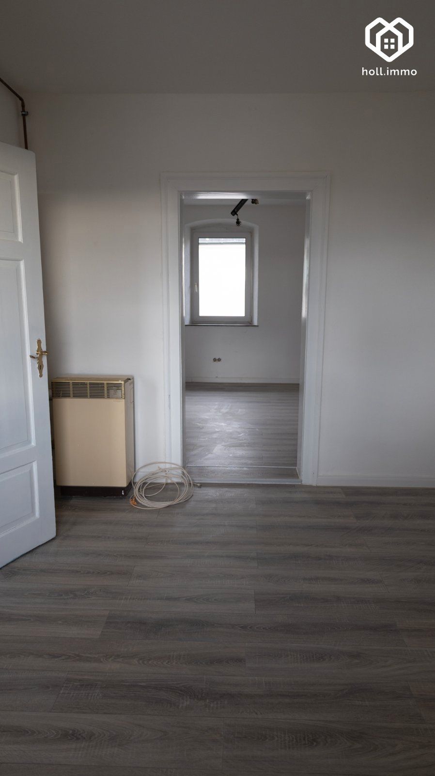 Blick durch die verbundenen Zimmer